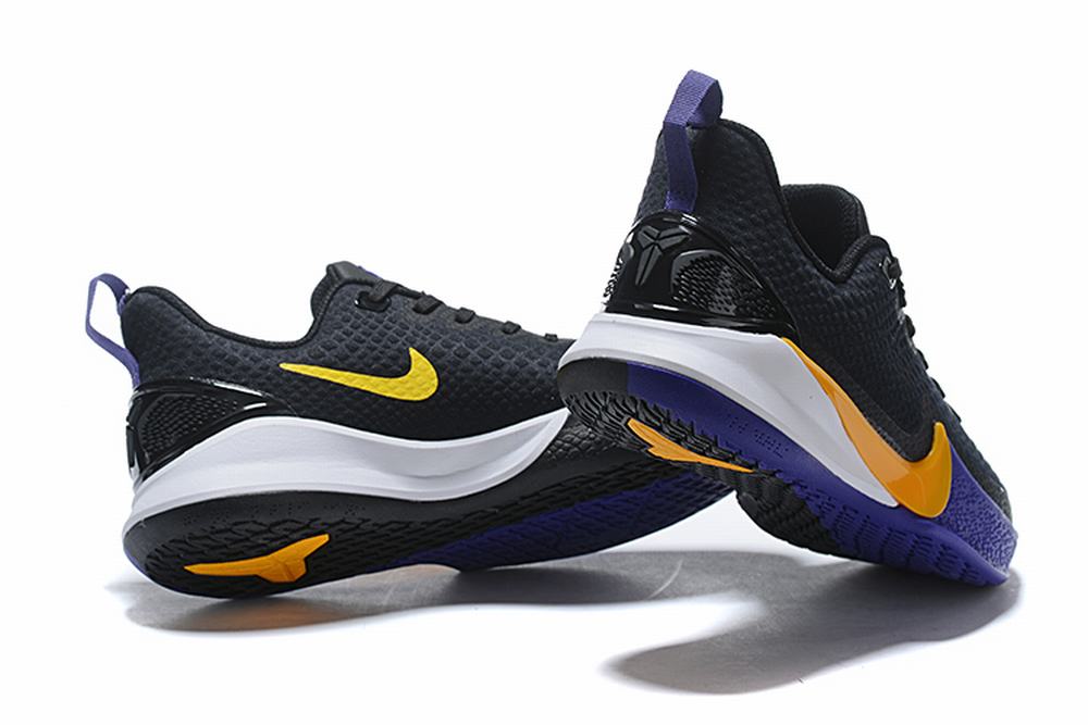 Nike Kobe Mamba Focus 5 Shoes Black Yellow Purple